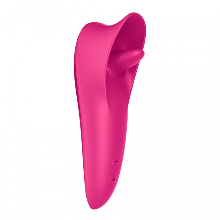 Вібростимулятор для клітора з язичком Satisfyer Tongue Master, Рожевий