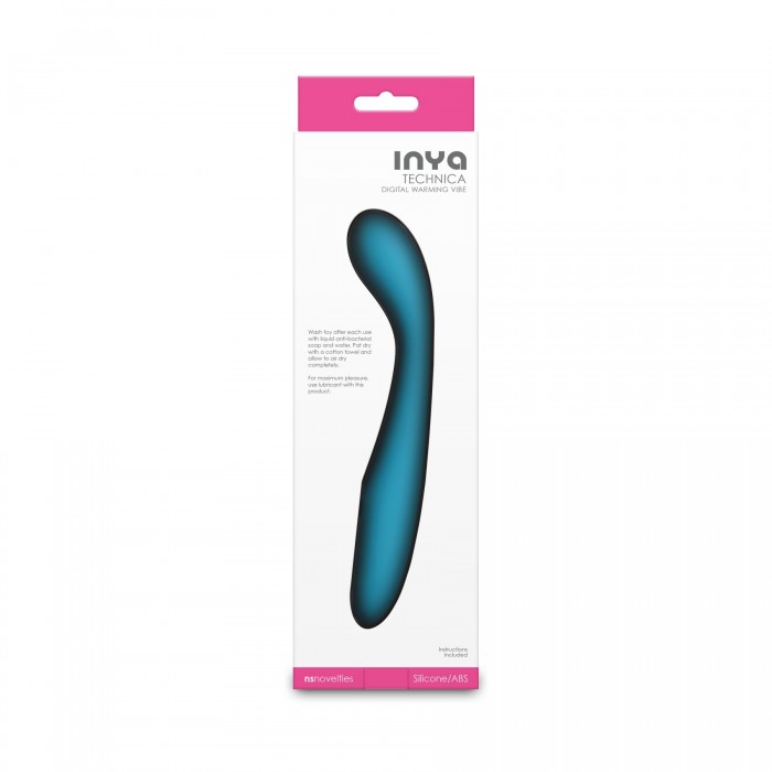 Вибратор для точки G NS Novelties INYA - Technica - Бирюзовый