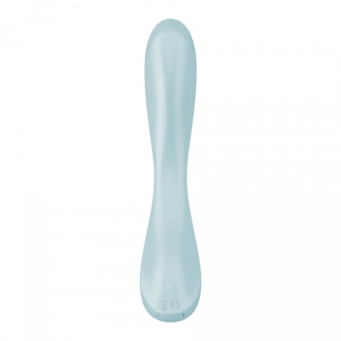 Вибратор с имитацией прикосновения пальца Satisfyer G-Spot Wave 2, Голубой