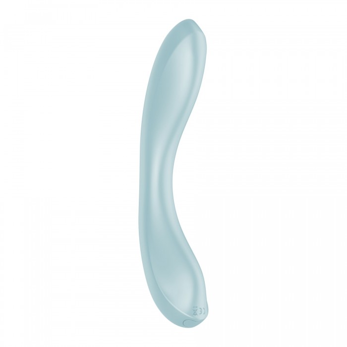Вибратор с имитацией прикосновения пальца Satisfyer G-Spot Wave 2, Голубой