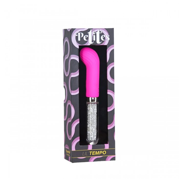 Вібратор для точки G Petites Lil’ Tempo Vibrator - Пурпурний