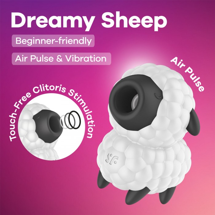 Вакуумний кліторальний стимулятор Satisfyer Dreamy Sheep (Мрійлива овечка)