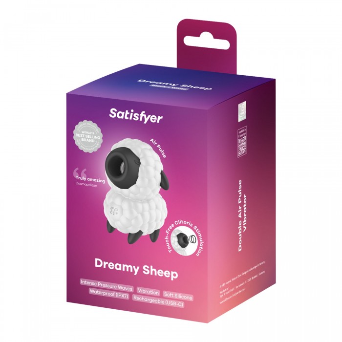 Вакуумний кліторальний стимулятор Satisfyer Dreamy Sheep (Мрійлива овечка)