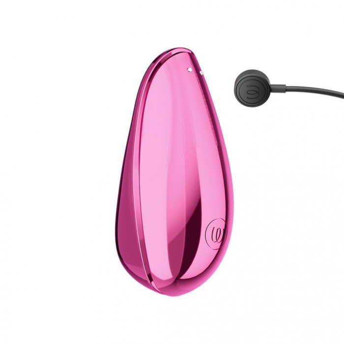 Вакуумний кліторальний стимулятор Womanizer Liberty 2, темно-рожевий