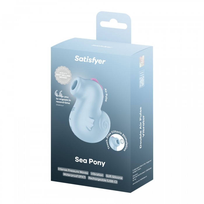 Вакуумний кліторальний стимулятор Satisfyer Морський поні