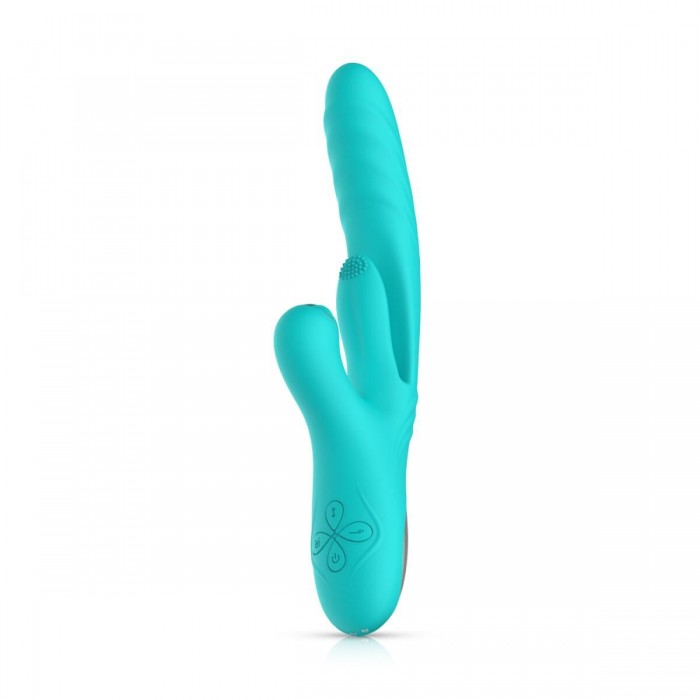 Вібратор-кролик Good Vibes Only - Lisa Thrusting Rabbit Vibrator with G-Spot Stimulator