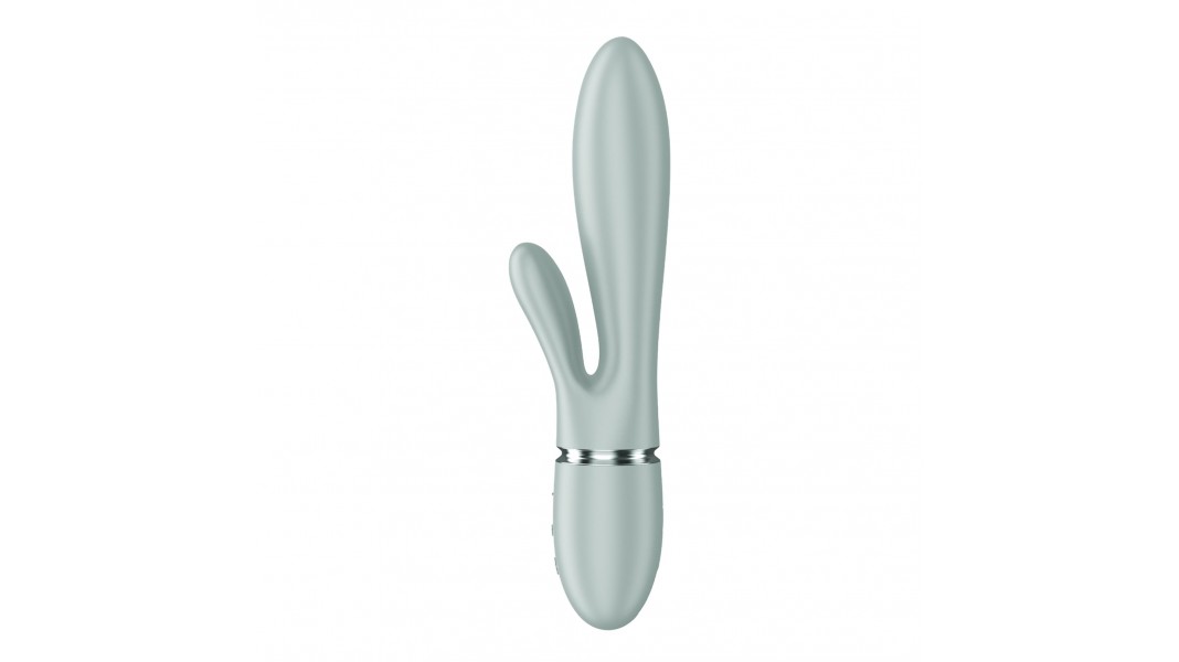 Вибратор-кролик Satisfyer Pearl Bunny 2, Серо-зелёный