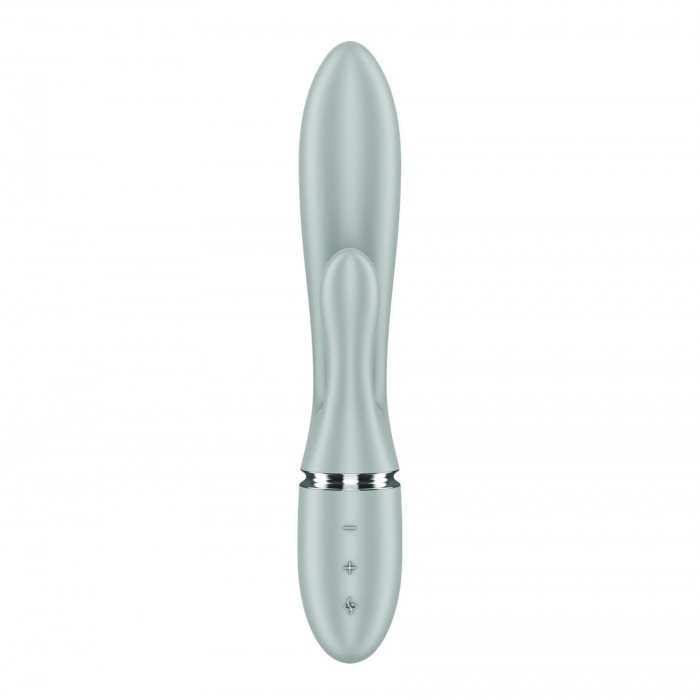 Вибратор-кролик Satisfyer Pearl Bunny 2, Серо-зелёный