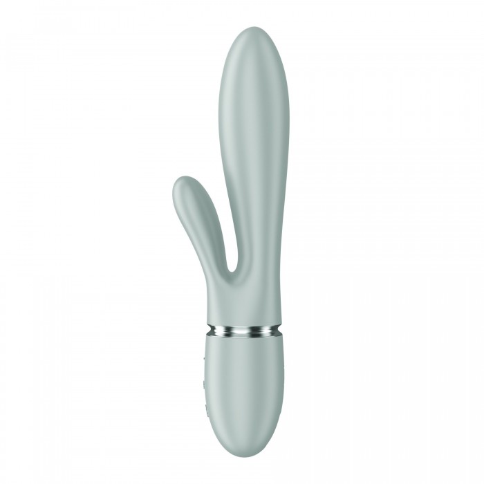 Вибратор-кролик Satisfyer Pearl Bunny 2, Серо-зелёный