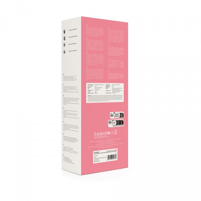 Вибратор-кролик Svakom Avery Strawberry Pink с двигающимся стволом