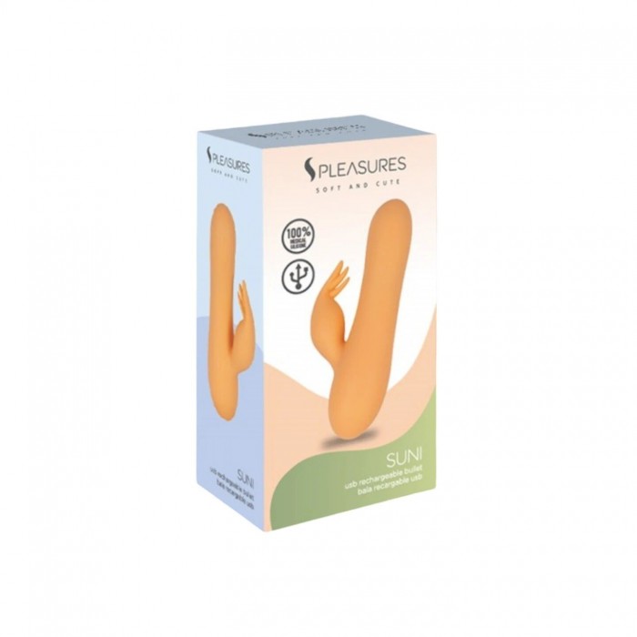 Компактний вібратор-кролик S Pleasures SUNI