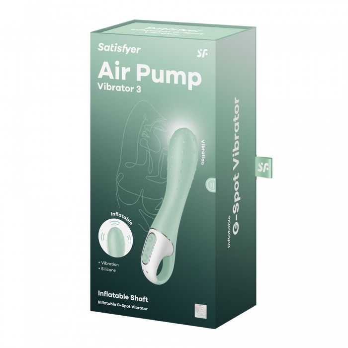 Вібратор для точки G Satisfyer Air Pump Vibrator 3