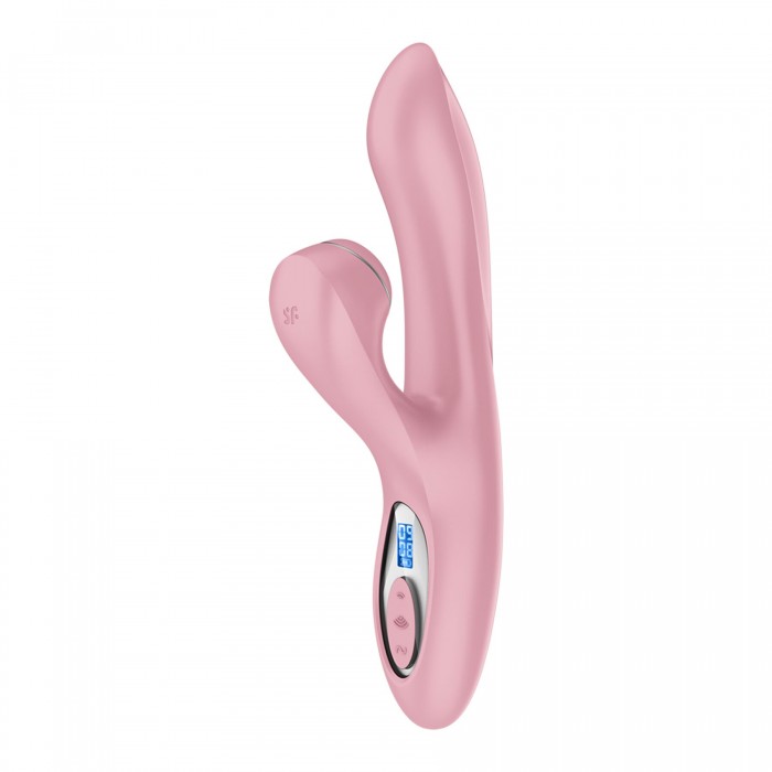 Вакуумний вібратор-кролик Satisfyer Pro+ G-Spot Generation 2, Рожевий колір