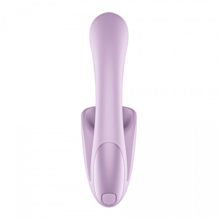 Вагинально-клиторальный вибратор с язычком Satisfyer Tongue Expert, Сиреневый
