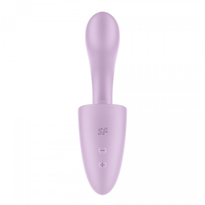 Вагинально-клиторальный вибратор с язычком Satisfyer Tongue Expert, Сиреневый