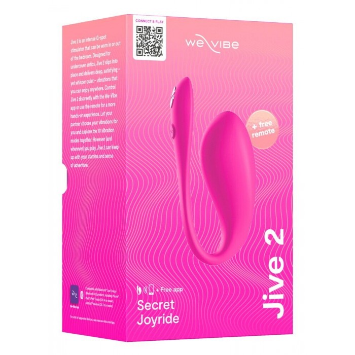 Смарт-віброяйце We-Vibe Jive 2 Electric Pink