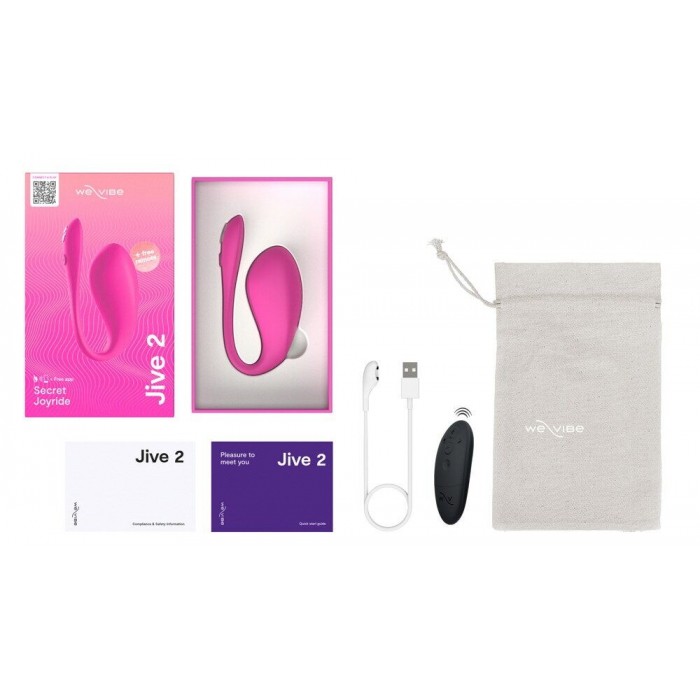 Смарт-віброяйце We-Vibe Jive 2 Electric Pink