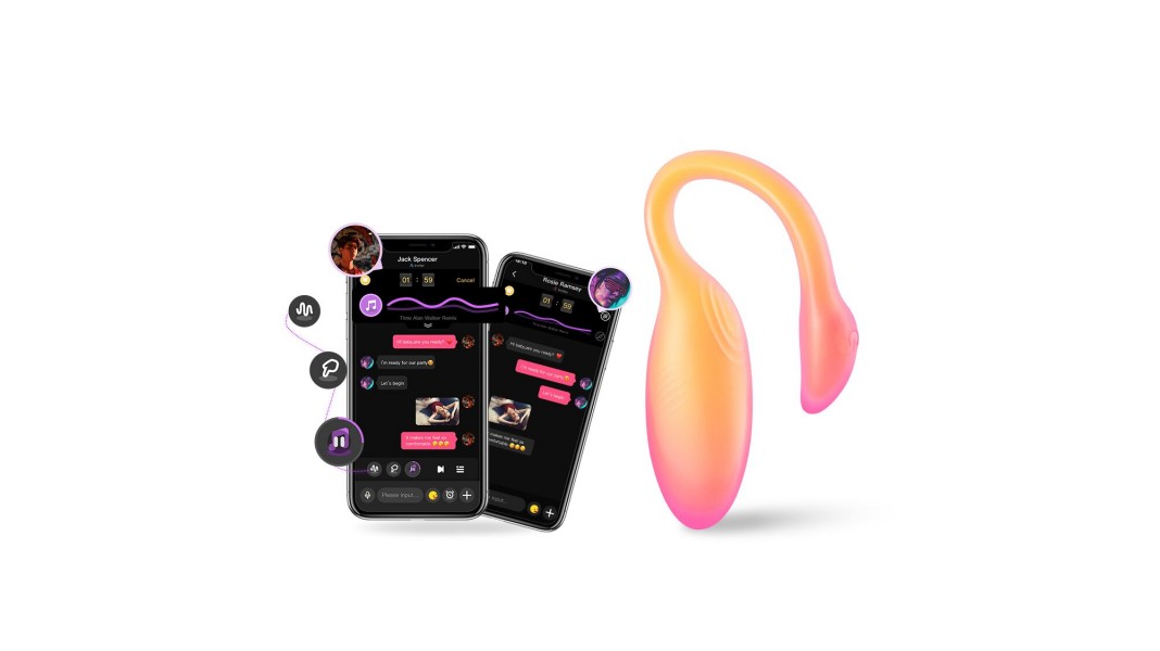Смарт-виброяйцо Magic Motion Flamingo Max, Оранжевое