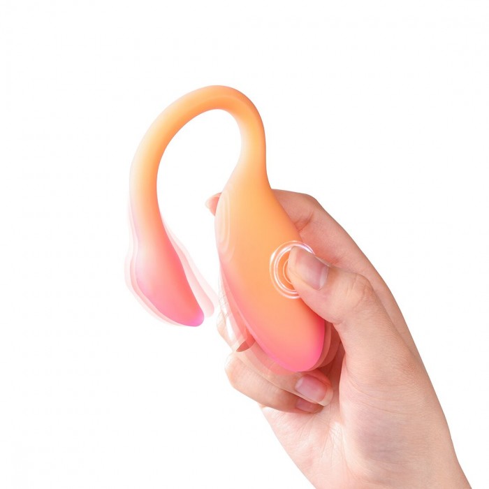 Смарт-виброяйцо Magic Motion Flamingo Max, Оранжевое