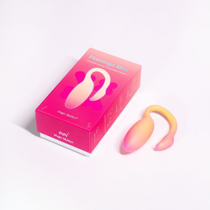 Смарт-виброяйцо Magic Motion Flamingo Max, Оранжевое