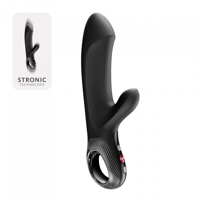 Пульсатор кролик Fun Factory Bi Stronic Embrace, колір чорний