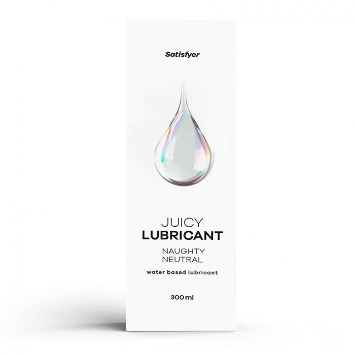 Лубрикант на водной основе Satisfyer Juicy Lubricant Naughty Neutral 300 мл