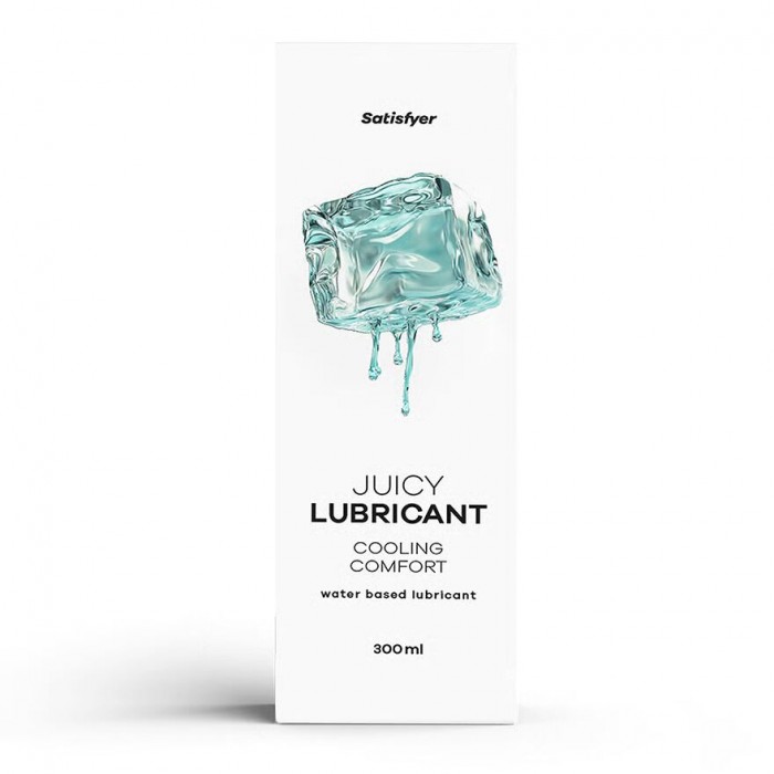 Лубрикант на водной основе Satisfyer Juicy Lubricant Cooling Comfort 300 мл