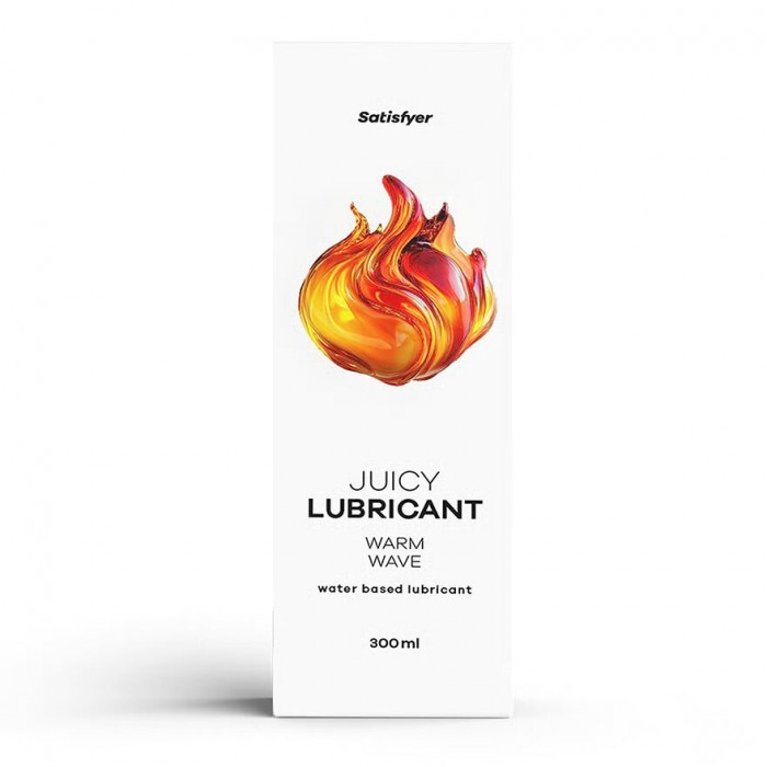 Лубрикант на водній основі Satisfyer Juicy Lubricant Warm Wave 300 мл