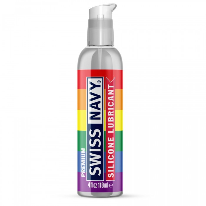 Лубрикант на силіконовій основі Swiss Navy Silicone 118 мл Pride Edition