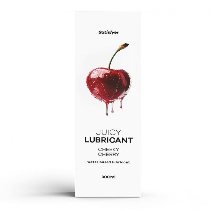 Оральный лубрикант на водной основе Satisfyer Juicy Lubricant Cheeky Cherry 300 мл
