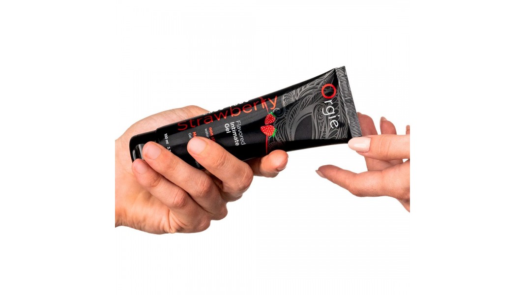 Лубрикант на водной основе Orgie - Lube Tube Strawberry (100 мл)