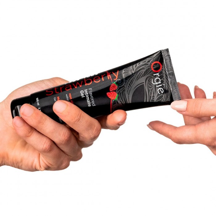 Лубрикант на водной основе Orgie - Lube Tube Strawberry (100 мл)