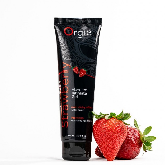 Лубрикант на водной основе Orgie - Lube Tube Strawberry (100 мл)