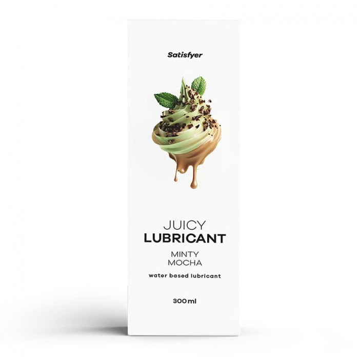 Оральный лубрикант на водной основе Satisfyer Juicy Lubricant Minty Mocha 300 мл
