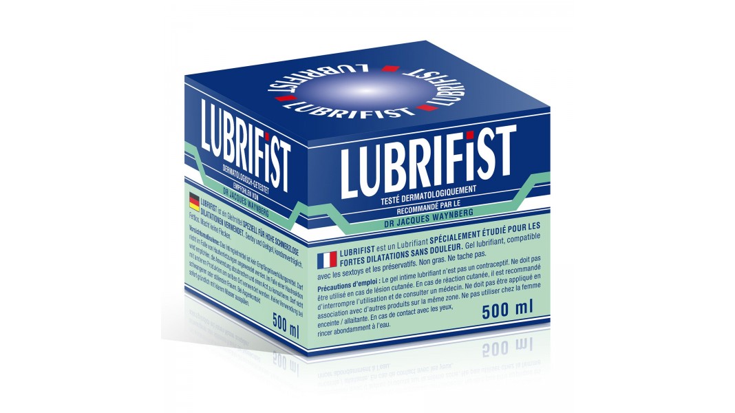 Густа водна змазка для фістингу та анального сексу Lubrix LUBRIFIST (500 мл)