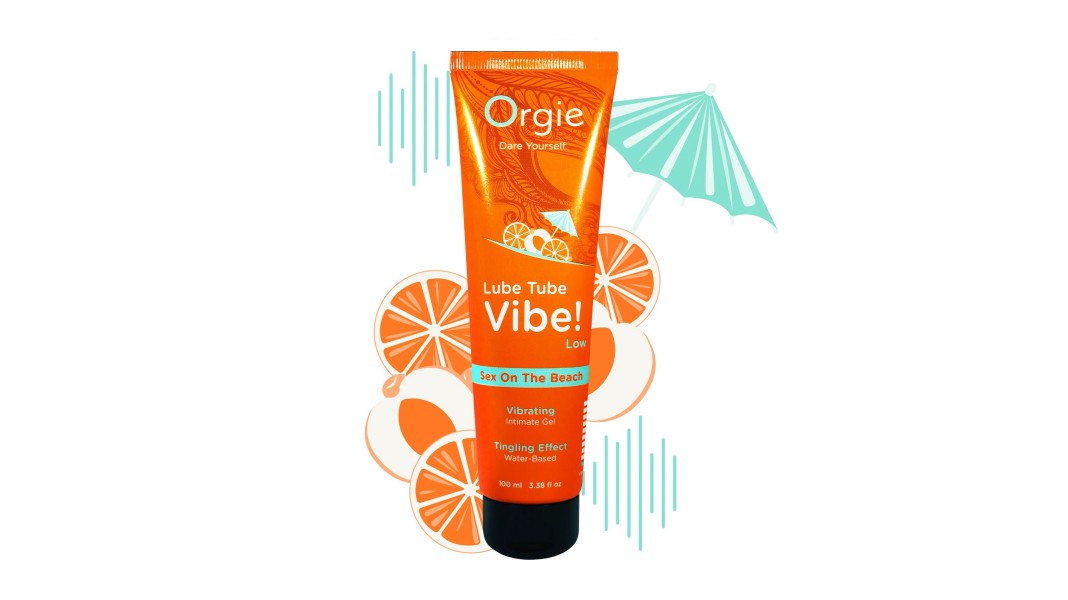Вибролубрикант Orgie Lube Tube Vibe! Sex On The Beach, объем 100 мл