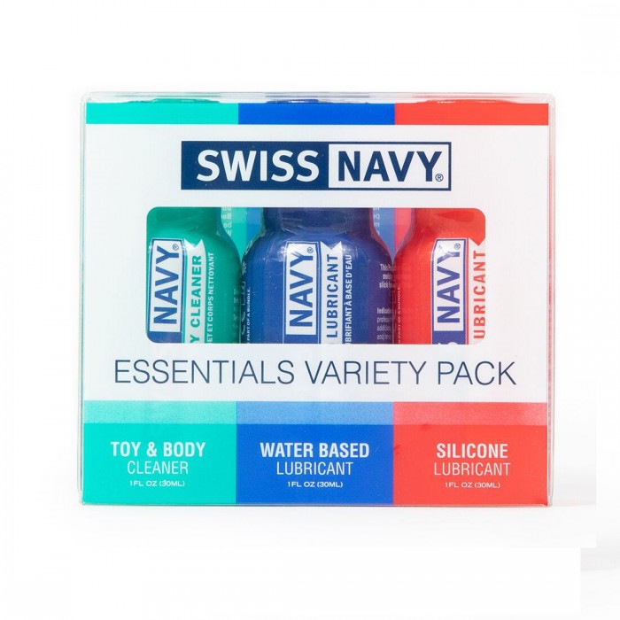 Набір лубрикантів Swiss Navy Essentials Variety Pack 3 х 30 мл