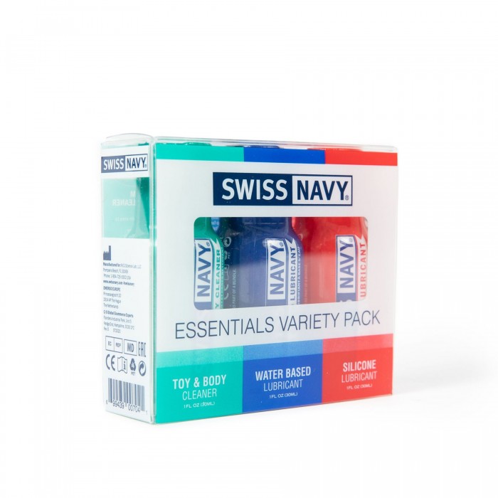 Набір лубрикантів Swiss Navy Essentials Variety Pack 3 х 30 мл