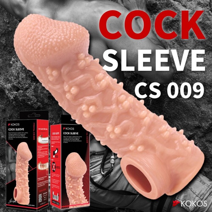 Насадка на пеніс Kokos Cock Sleeve CS 009, розмір L