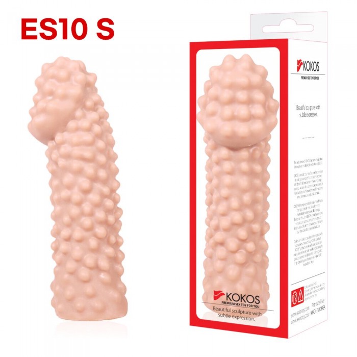 Насадка на пеніс Kokos Extreme Sleeve ES.10, розмір S