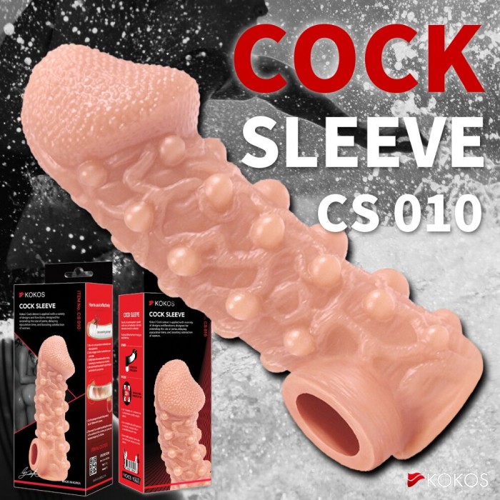 Насадка на член Kokos Cock Sleeve CS 010, размер L