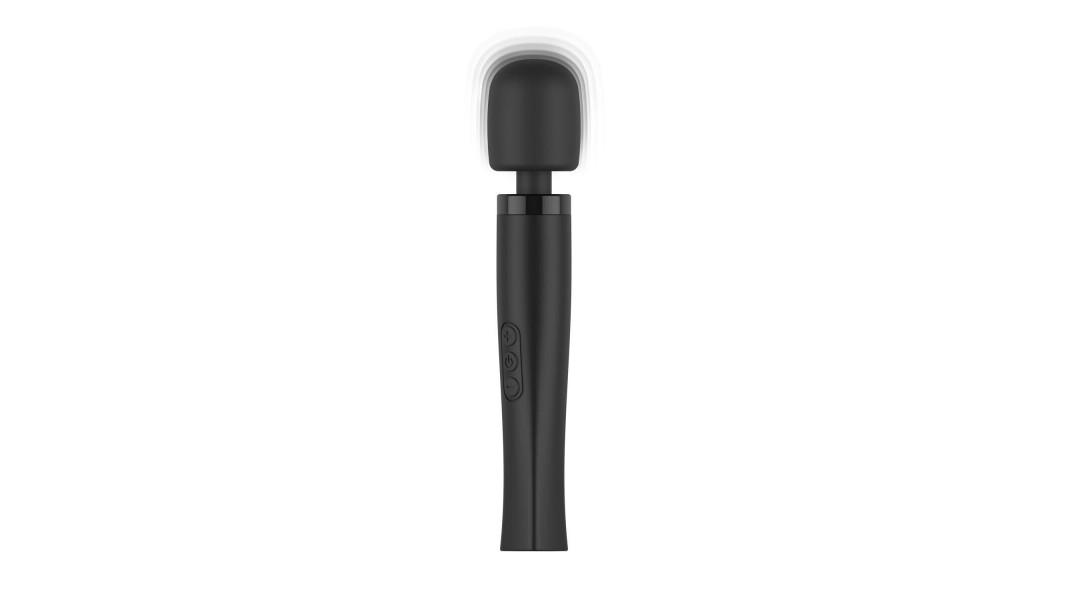 Вібромасажер MyMagicWand - Wand Massager в чорному кольорі, розмір M