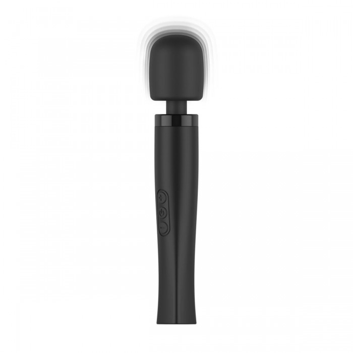 Вібромасажер MyMagicWand - Wand Massager в чорному кольорі, розмір M