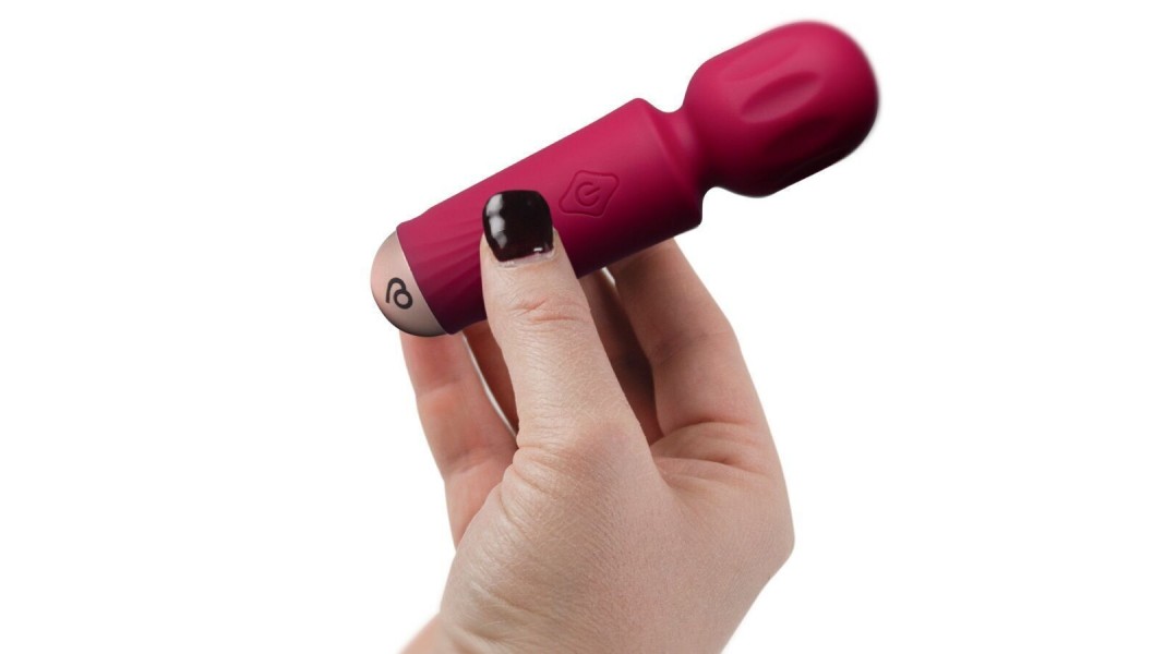 Вібромасажер-мікрофон Rocks Off Mini Wand, Червоний