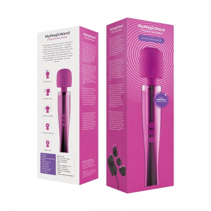 Вібромасажер MyMagicWand - Wand Massager, Рожевий колір