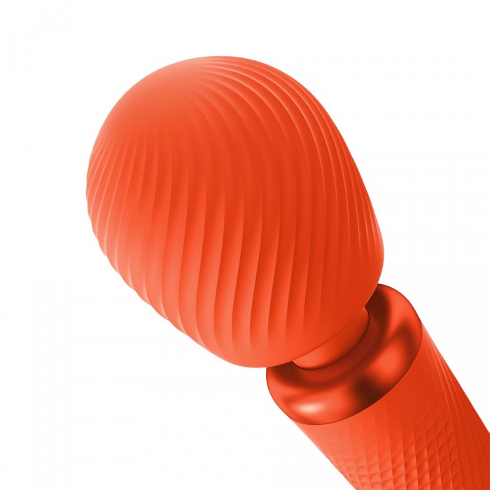 Вібромасажер Fun Factory VIM Vibrating Wand sunrise orange