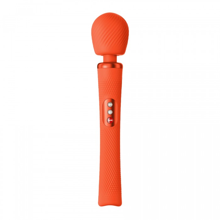 Вібромасажер Fun Factory VIM Vibrating Wand sunrise orange