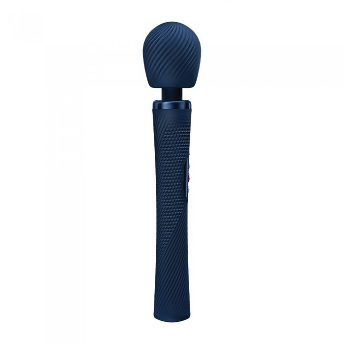 Потужний вібромасажер Fun Factory VIM Vibrating Wand 2, Синій