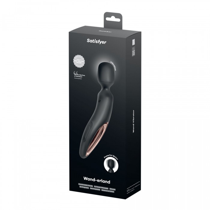 Вібромасажер-мікрофон Satisfyer Wand-erland (Black)
