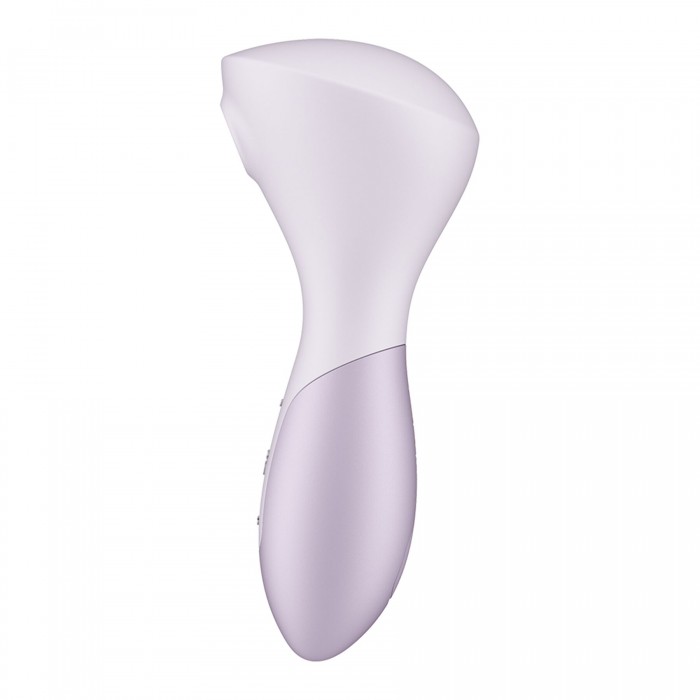 Вібромасажер Satisfyer Wand-erful з вакуумною кліторальною стимуляцією, Бузковий